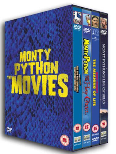 Monty Python - The Movies DVD (2004) John Cleese, a hilarious 5-disc collection of classic comedy films.