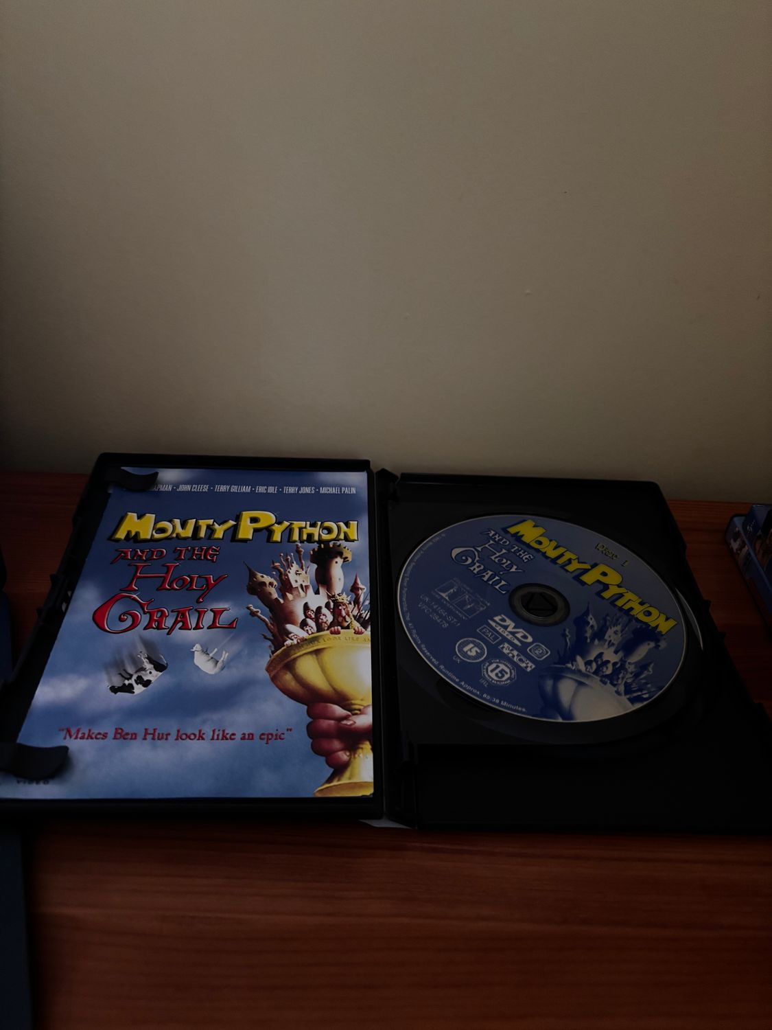 Monty Python - The Movies DVD (2004) John Cleese, featuring classics like Holy Grail, available at your favourite store.