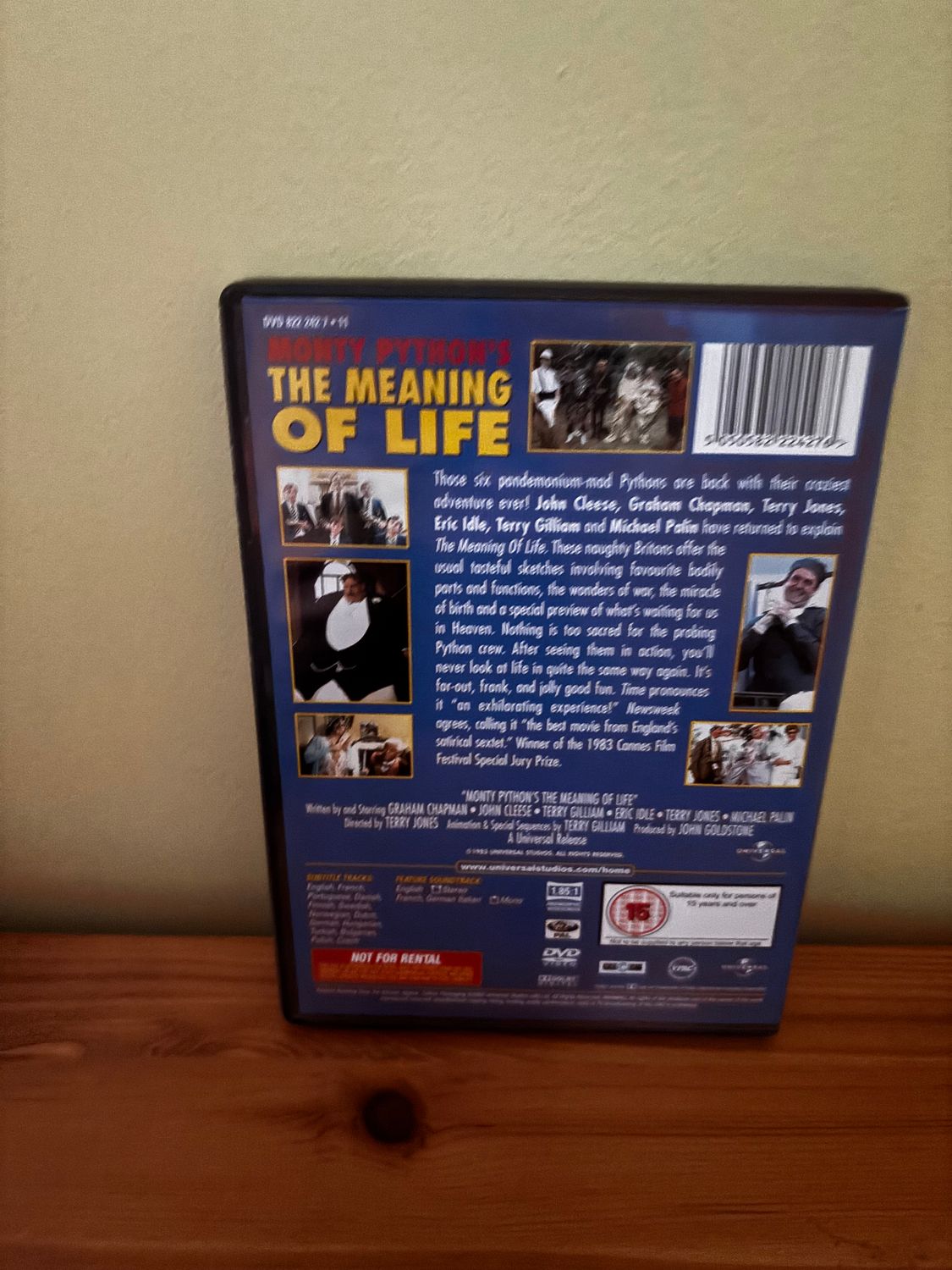 Monty Python - The Movies DVD (2004) John Cleese showcases iconic films in this preloved 5-disc collection.