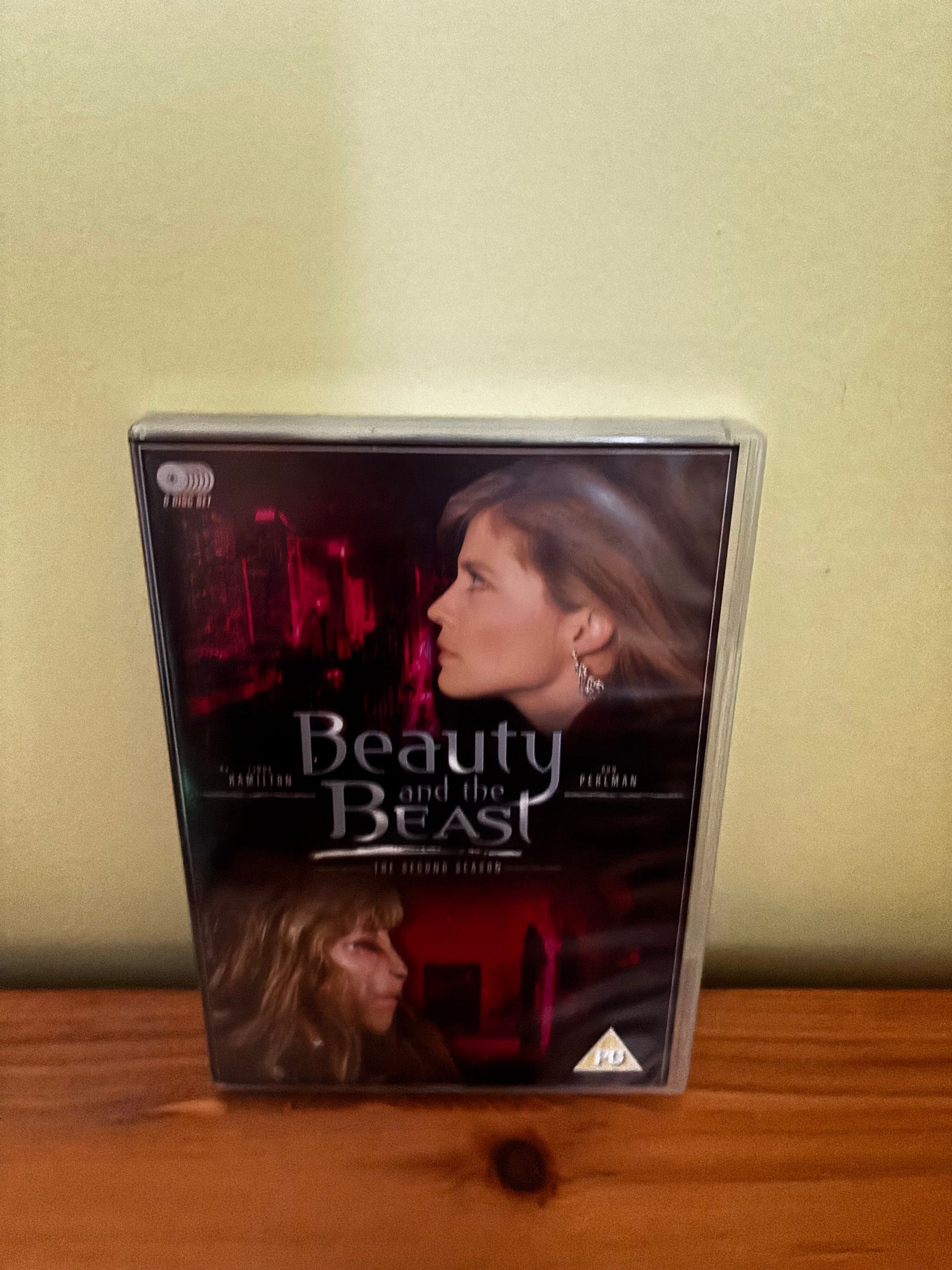 Beauty and the Beast Complete Series 1-3 DVD box set showcasing the enchanting tale across 16 captivating discs.