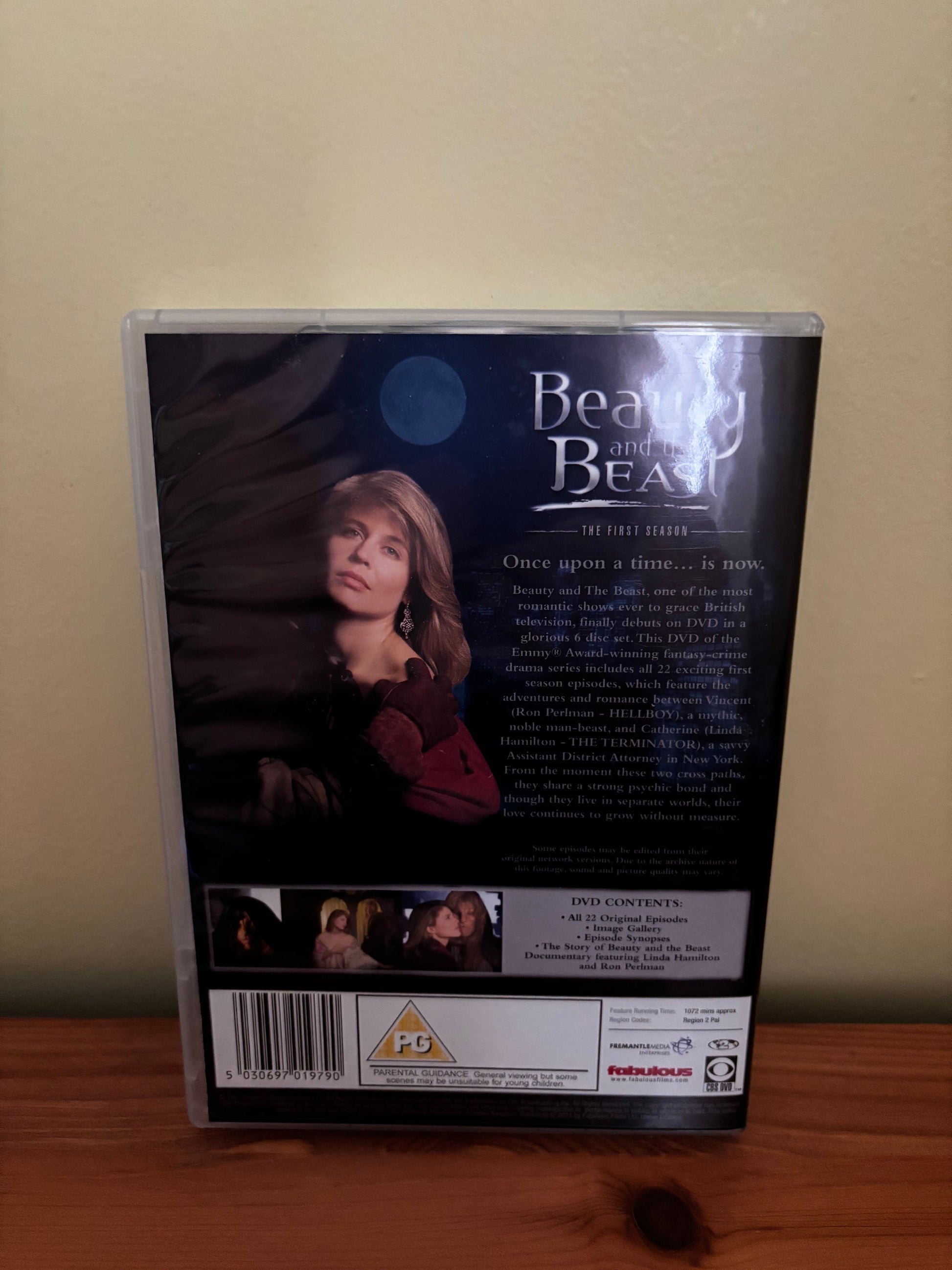 Discover the Beauty and the Beast Complete Series 1-3 DVD box set, featuring all 16 enchanting discs of love and mystery.