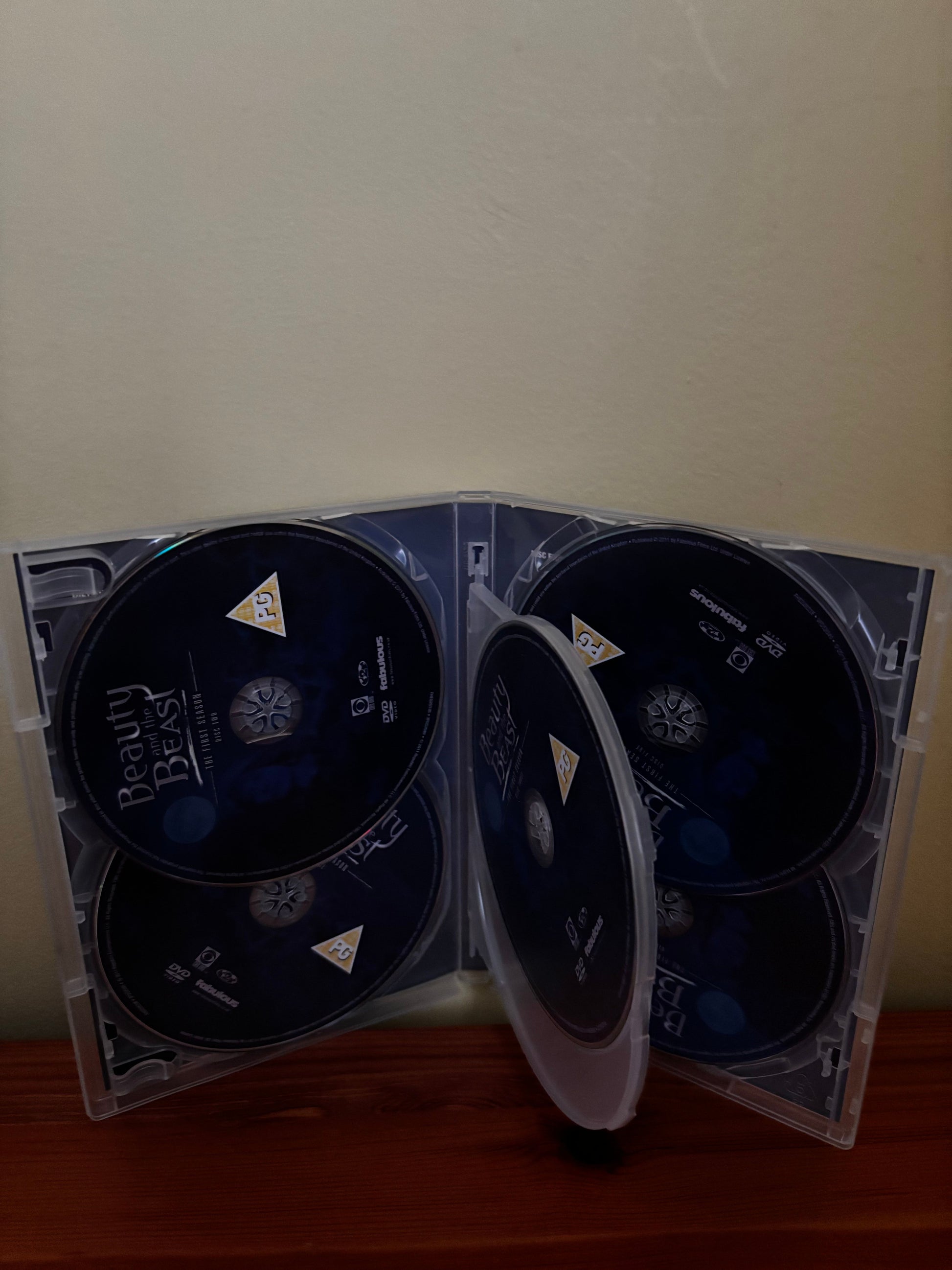 Discover the Beauty and the Beast Complete Series 1-3 DVD, featuring all 16 enchanting discs for timeless storytelling.