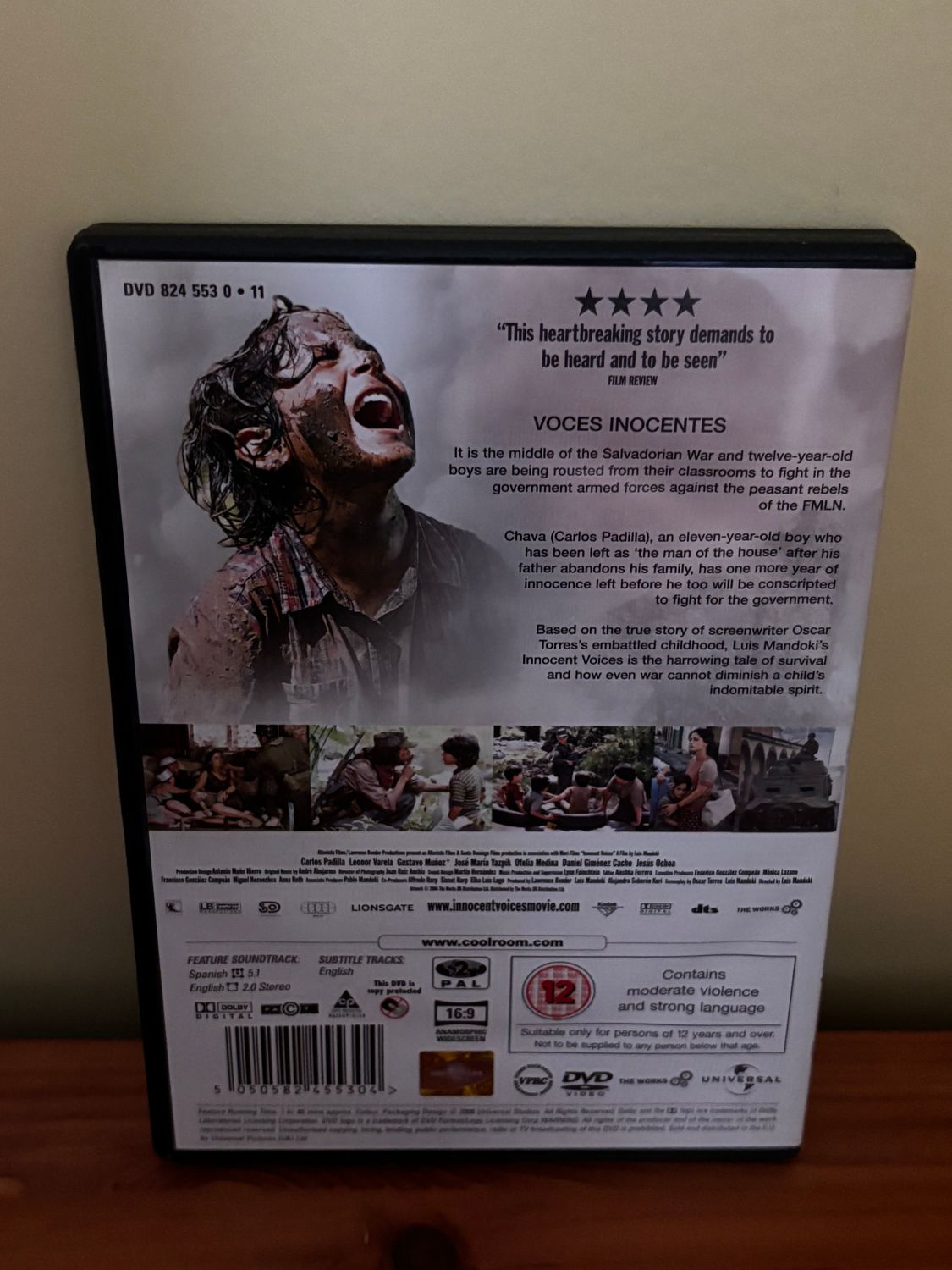 Innocent Voices (DVD, 2006) reveals a child's resilience amidst civil war, showcasing hope in adversity. Available now!