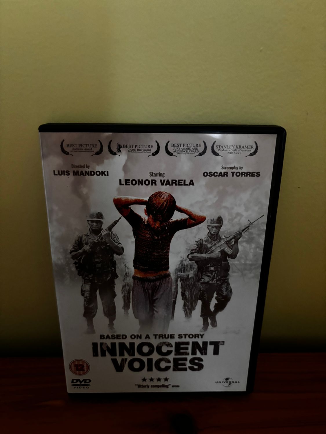 Innocent Voices (DVD, 2006) portrays a child's resilience amid civil war, capturing a powerful true story. Available now.