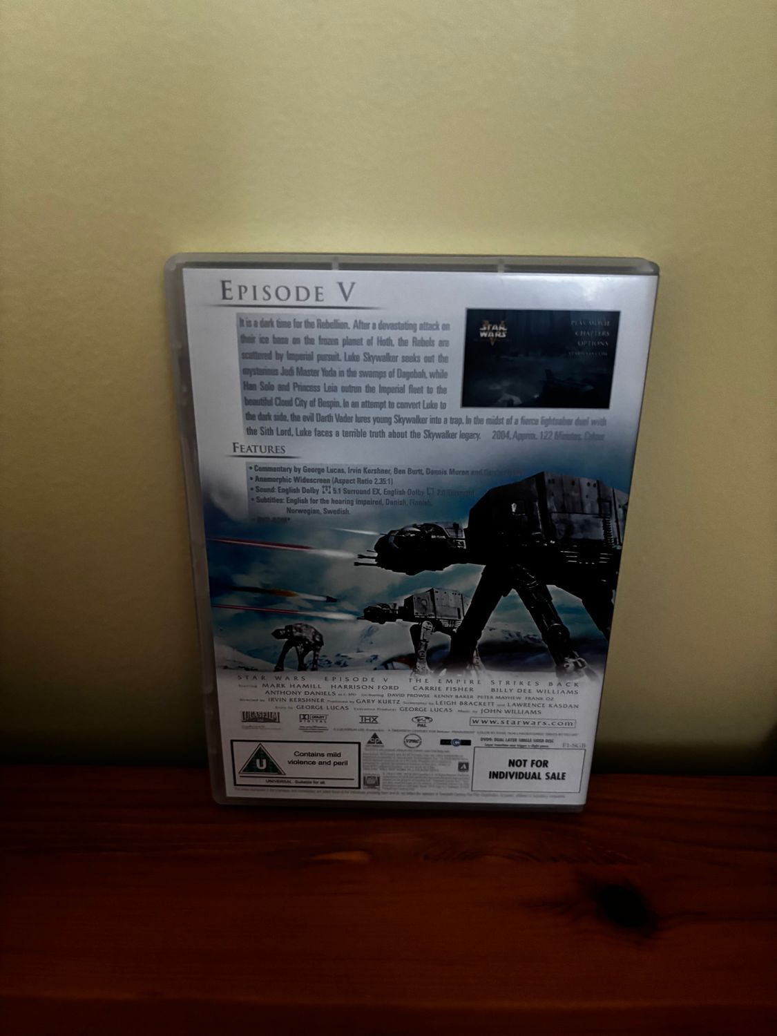 Star Wars Trilogy: Episodes IV, V and VI DVD (2006) Mark Hamill, Lucas (DIR) showcases epic adventures from a galaxy far, far away.