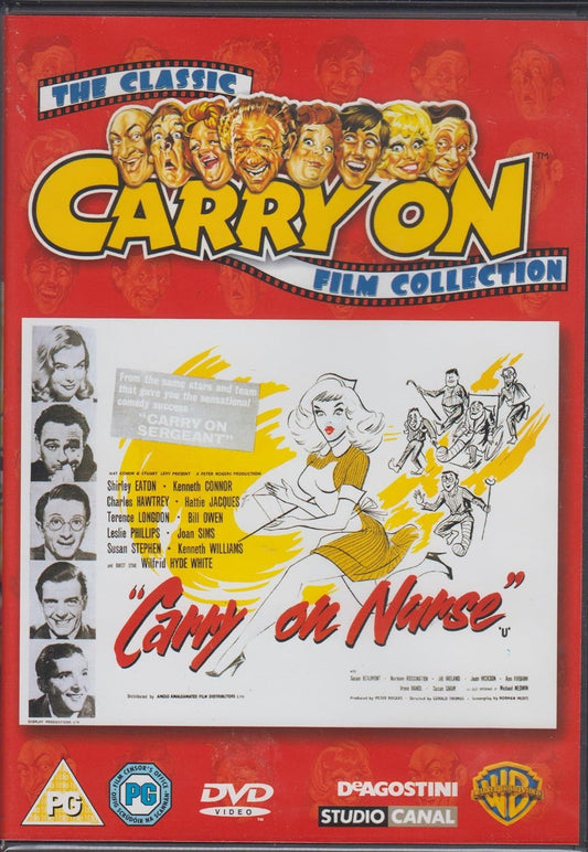 Classic British comedy await with Carry On Films (Various) Please Choose From Dropdown in this delightful collection.