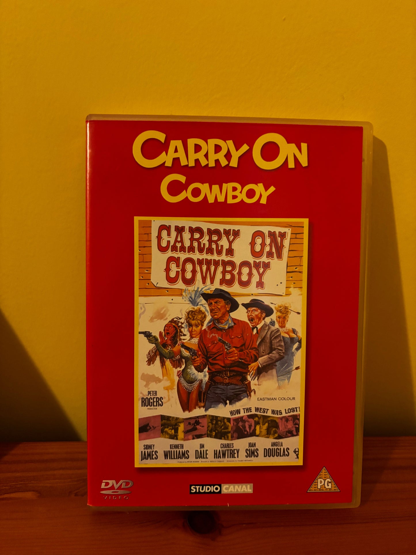 Carry On Films (Various) Please Choose From Dropdown showcases classic British comedy on DVD, perfect for fans.