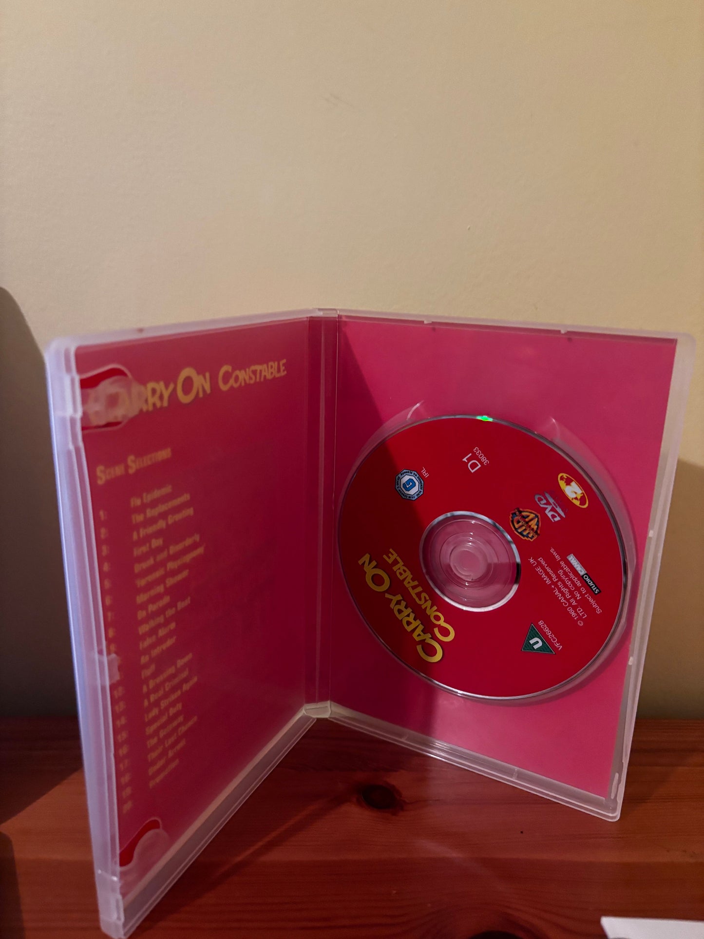 Carry On Films (Various) Please Choose From Dropdown showcases a classic DVD with iconic British comedy.