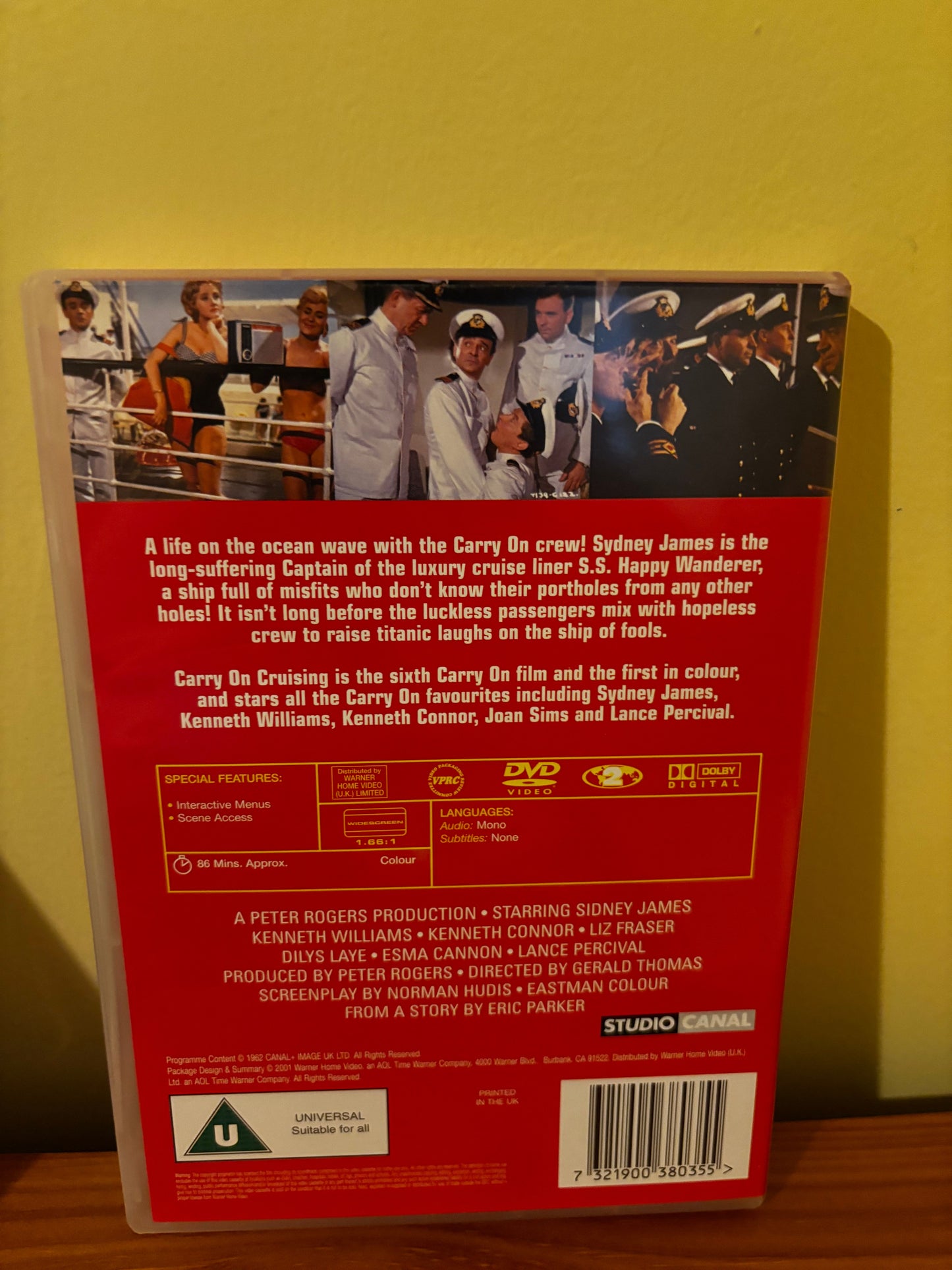 Enjoy the classic British humour with Carry On Films (Various) Please Choose From Dropdown, available at our store.
