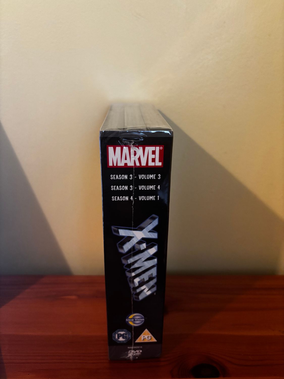 X-Men Triple DVD Set Season 3, Volume 3 Collector's Edition showcases thrilling adventures from Marvel's iconic series.
