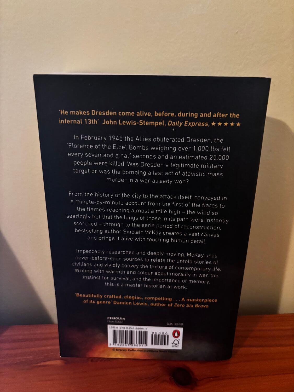 Dresden: The Fire and Darkness - Paperback explores war's haunting narrative by Sinclair McKay, available at Penguin.