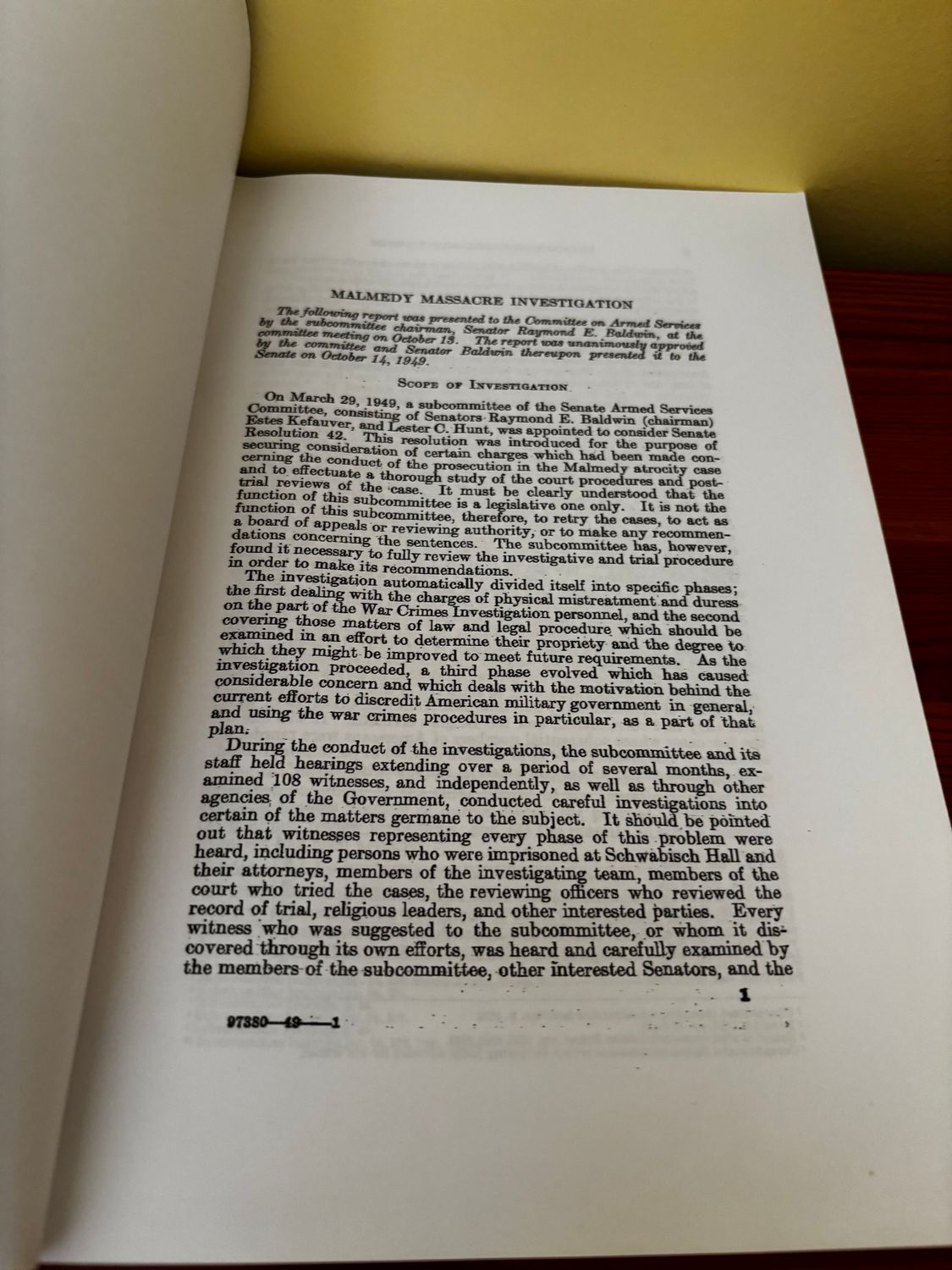 Malmedy Massacre Investigation Paperback reveals a detailed Senate report from 1949 on war crimes procedures.