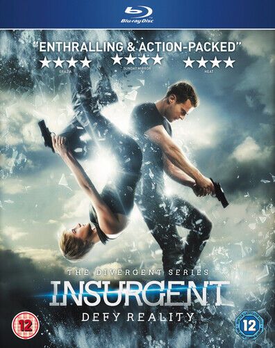 Experience the thrill of Insurgent Blu-ray (2015) Shailene Woodley, Schwentke (DIR) in this action-packed Divergent film.