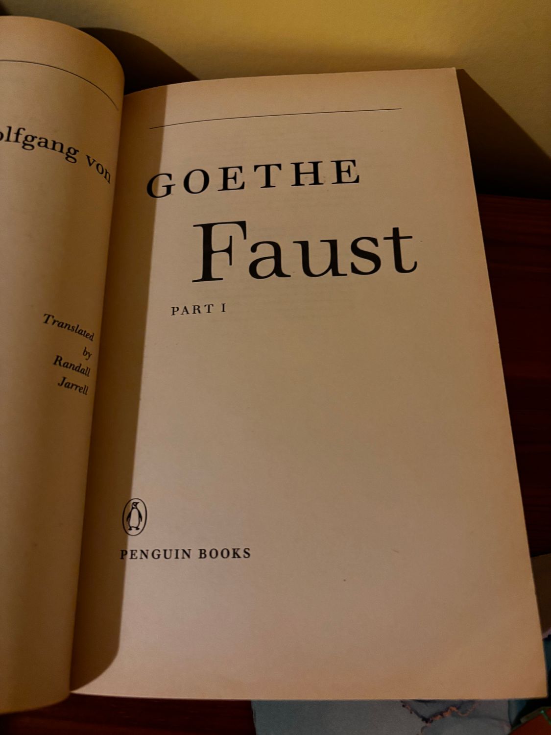 Explore "Faust: Part One - Johann Wolfgang Von Goethe (2001, Penguin)" unveiling human experience and ambition's depths.