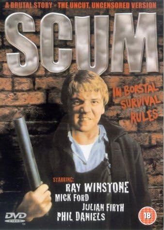 Scum DVD - Ray Winstone 1979 Controversial British Drama Uncut Odyssey Collection cover art for Odyssey Shop