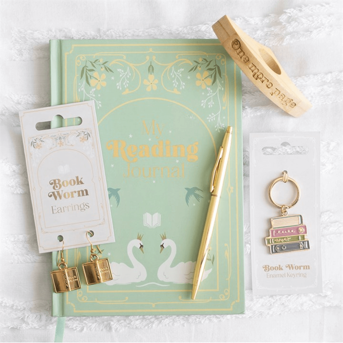 Book Worm Earrings, steel book-shaped dangling earrings, a subtle literary fashion statement.