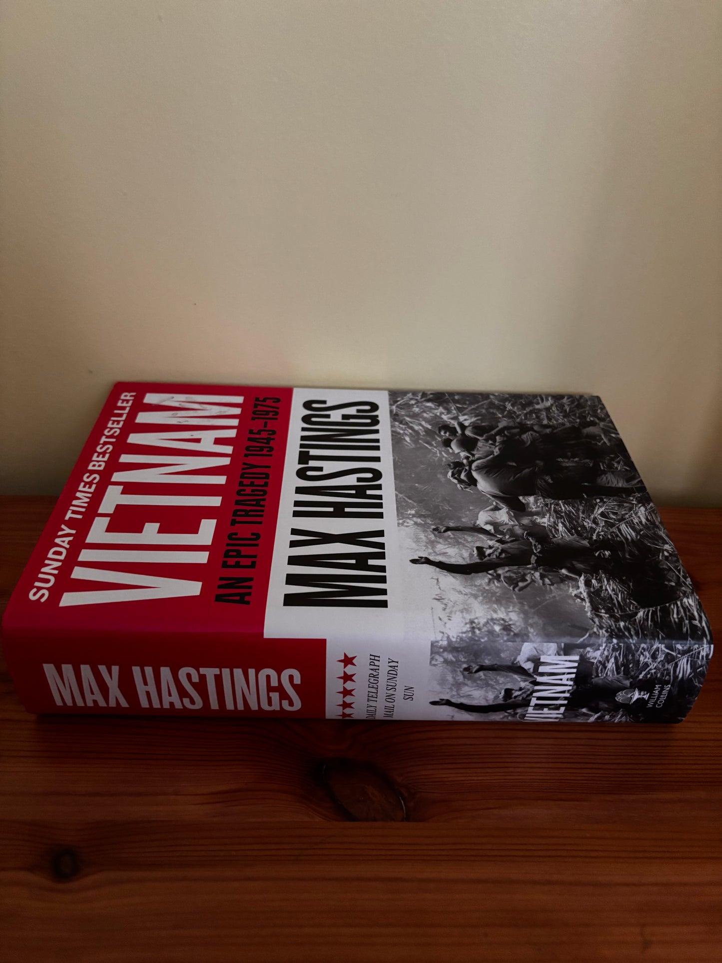 Vietnam: A gripping Sunday Times bestselling memoir and political history of the Vietnam conflict Paperback – 2 May 2019 on display.