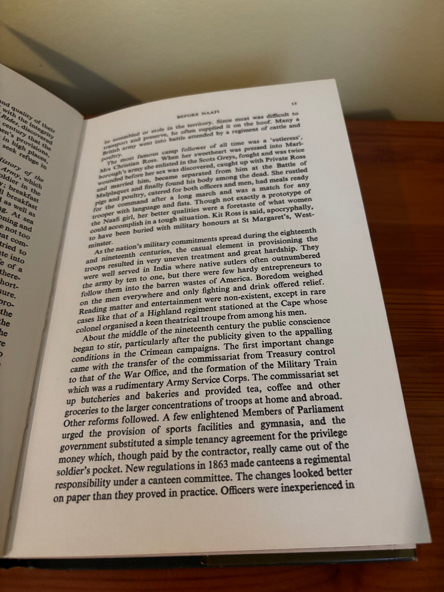 Hardcover edition of "Service to the services: The story of Naafi Hardcover – 1 Jan. 1971" showcasing engaging text.