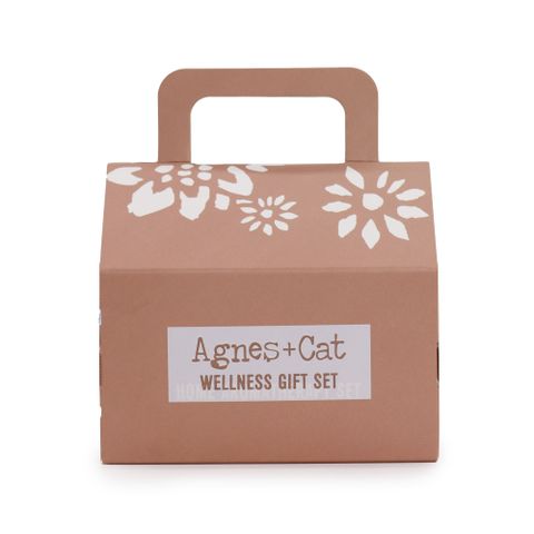 Agnes & Cat Wellness Gift Set - Moroccan Morning, featuring eco-friendly products for a soothing experience.