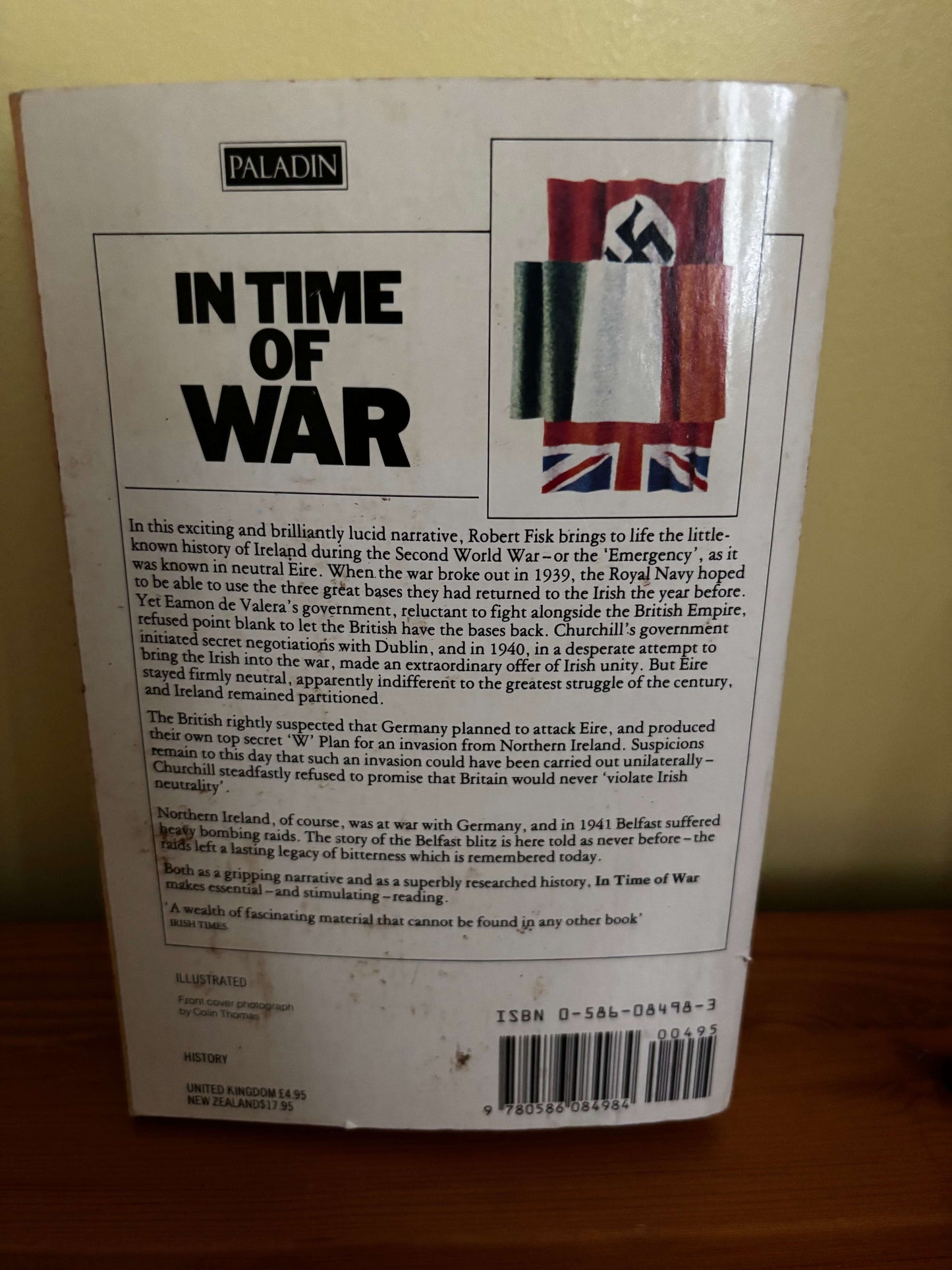 Explore "In Time of War: Ireland, Ulster and the Price of Neutrality, 1939-45" paperback, revealing Ireland's WWII story.