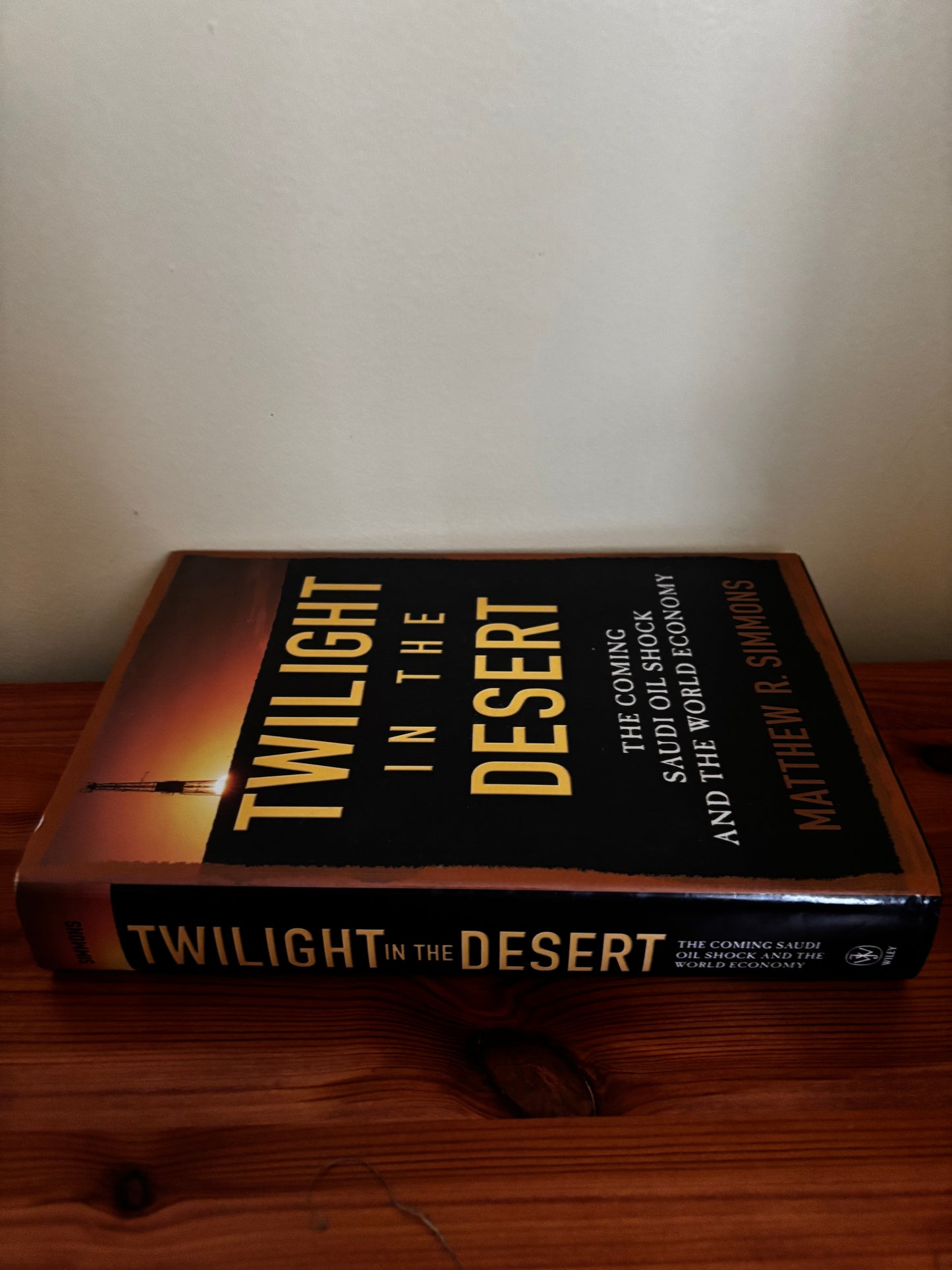 Twilight in the Desert: The Coming Saudi Oil Shock Hardcover showcases insights into global oil dynamics.