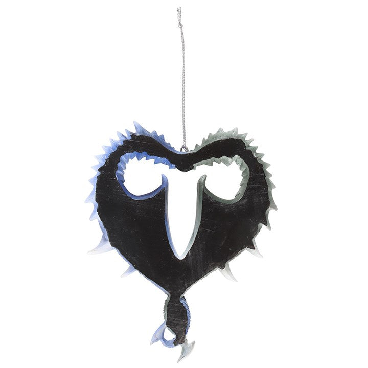 Dragon Heart Hanging Ornament by Anne Stokes, intricately designed for unique everyday or festive decoration.