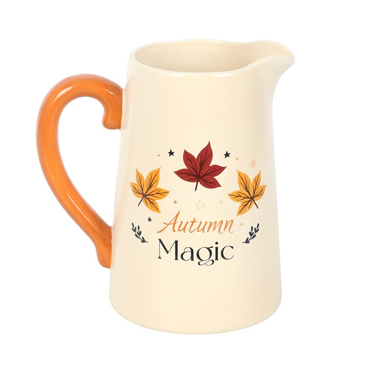 Stylish Autumn Magic Ceramic Flower Jug, perfect for fresh or dried arrangements to enhance your seasonal décor.