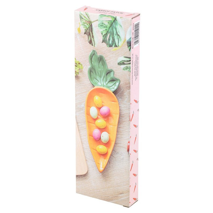 Brighten your table with the quirky Carrot Shaped Serving Dish, perfect for parties and garden picnics.