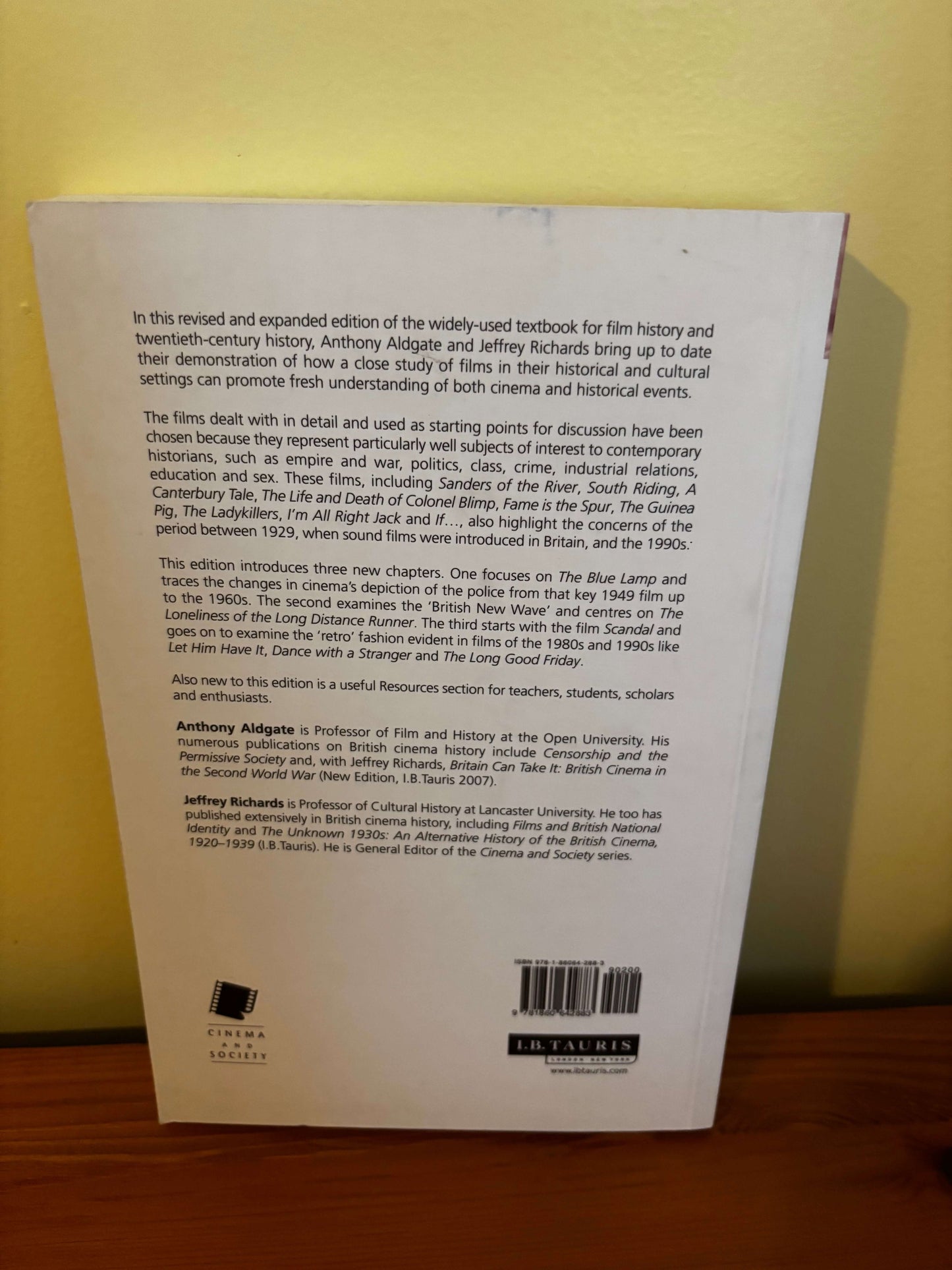Revised paperback edition of Best of British: Cinema and Society, Anthony Aldgate, exploring film history's cultural impact.