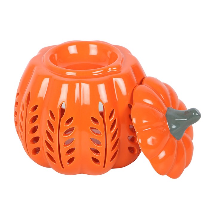 Add autumn charm with the Orange Leaf Cut Out Pumpkin Oil Burner and Wax Warmer, perfect for cosy evenings.