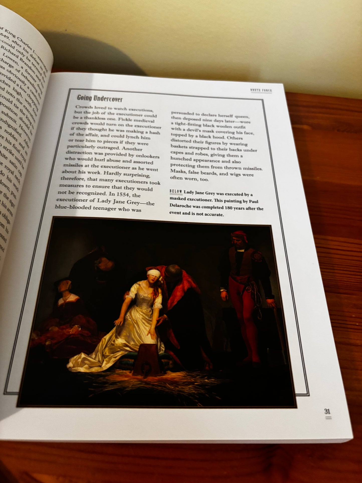 Lady Jane Grey's execution scene from "Hung Drawn And Quartered The Story Of Execution Jonathan Moore."