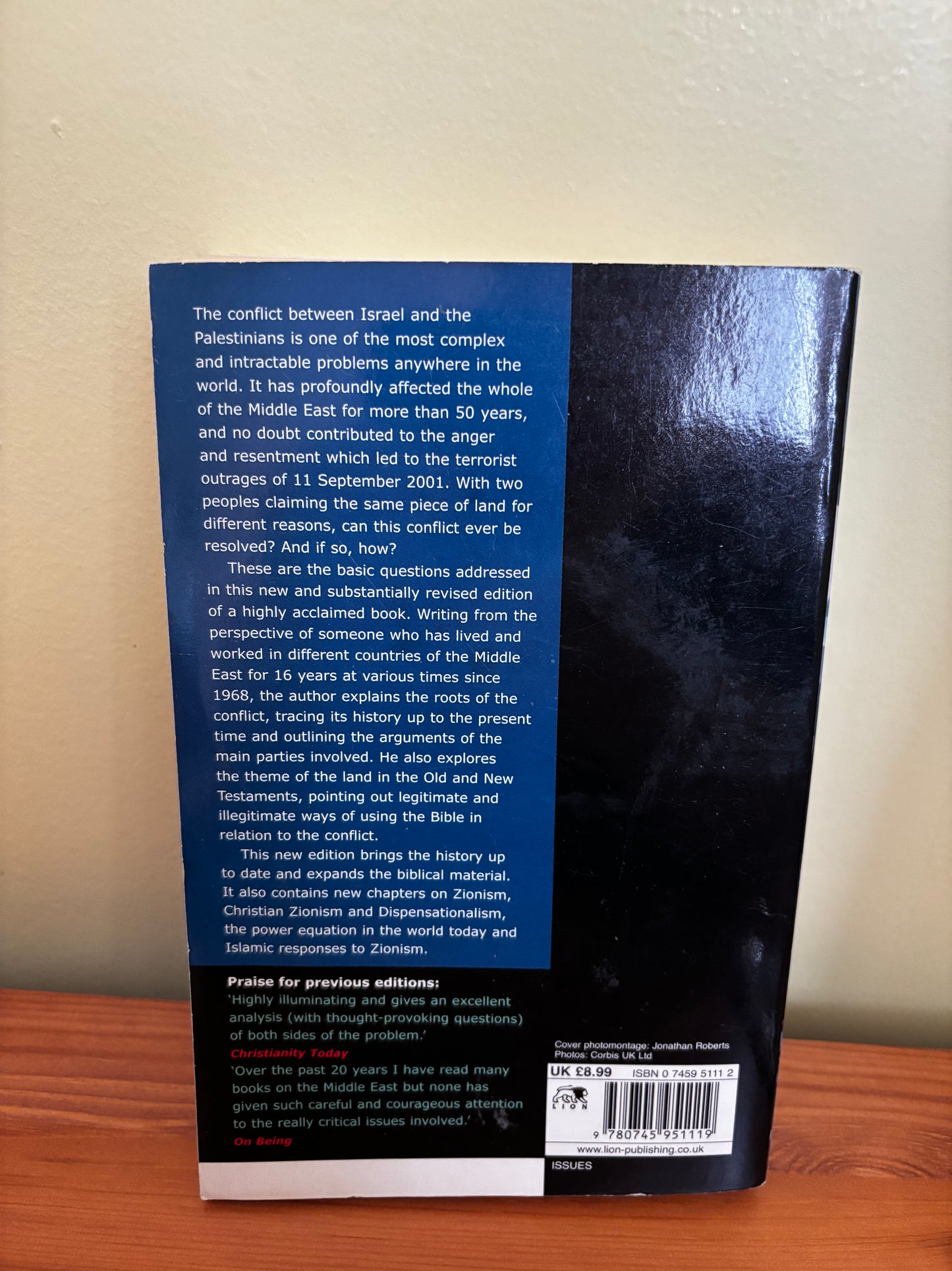 Whose Promised Land?: The Continuing Crisis Over Israel and Palestine, Chapman Book