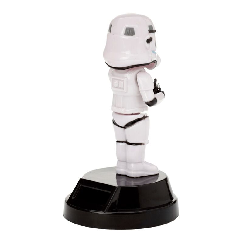 Solar Pal – The Original Stormtrooper, solar-powered figurine on a black display base.