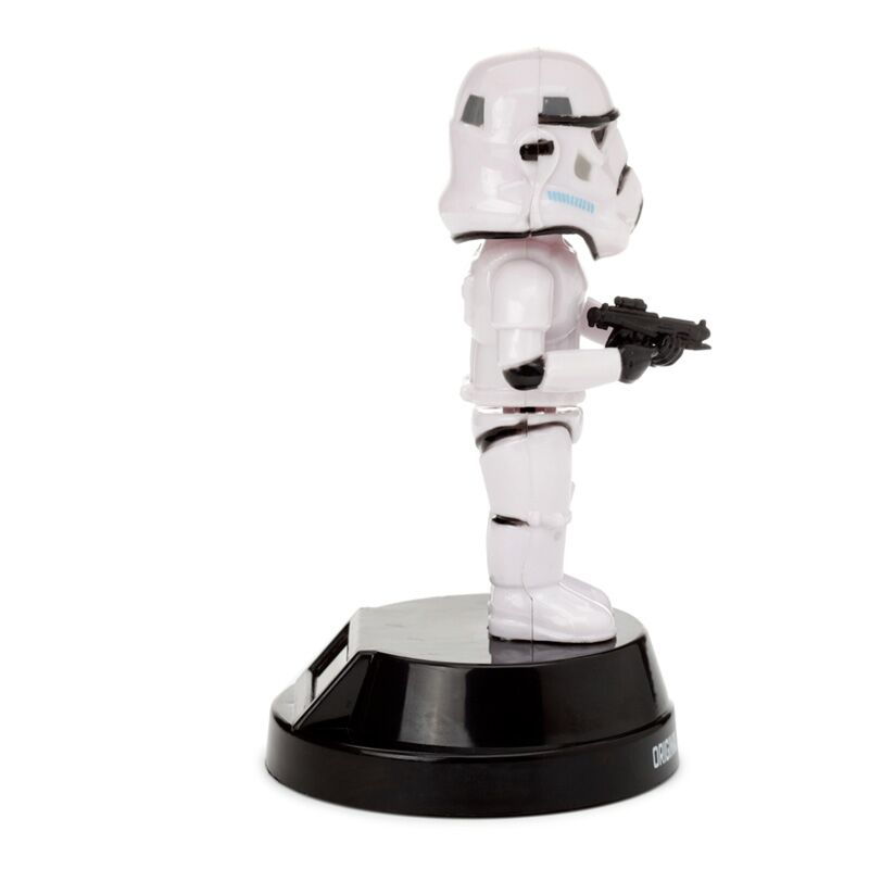 Solar Pal - The Original Stormtrooper figurine on a black display base, holding a blaster.