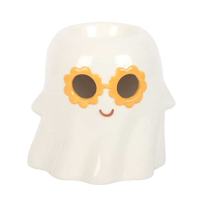 Add a playful touch to your decor with the Groovy Ghost Oil Burner and Wax Warmer, perfect for autumn scents.