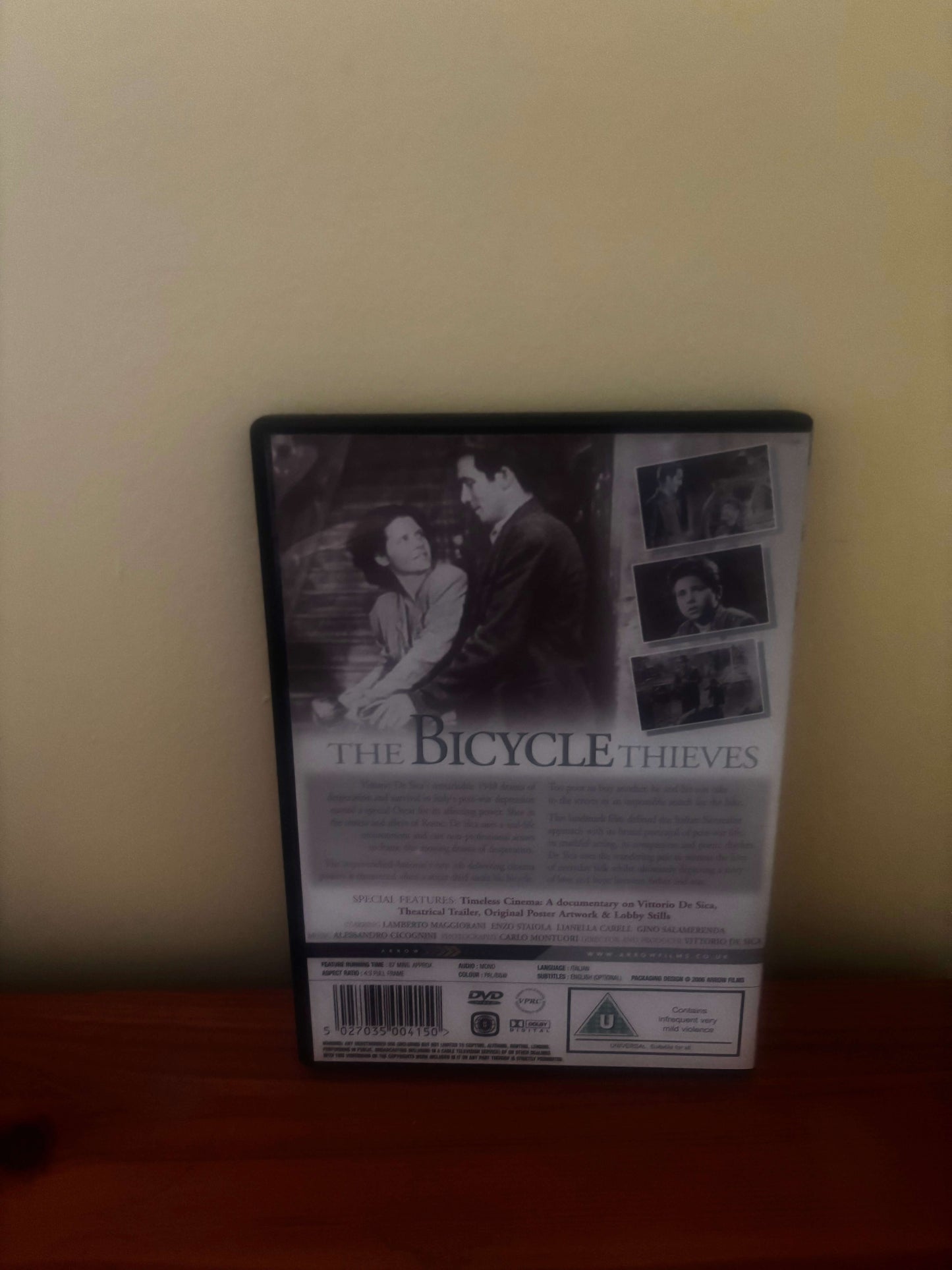 The Bicycle Thieves (1948) DVD Arrow Films