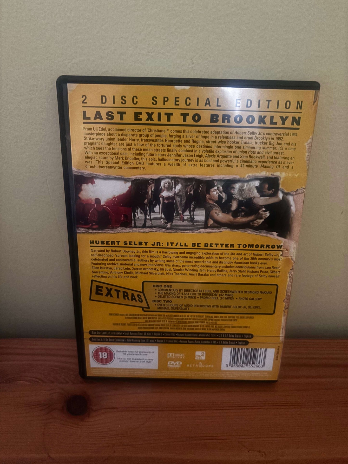 Last Exit to Brooklyn DVD 2 Disc Special Edition