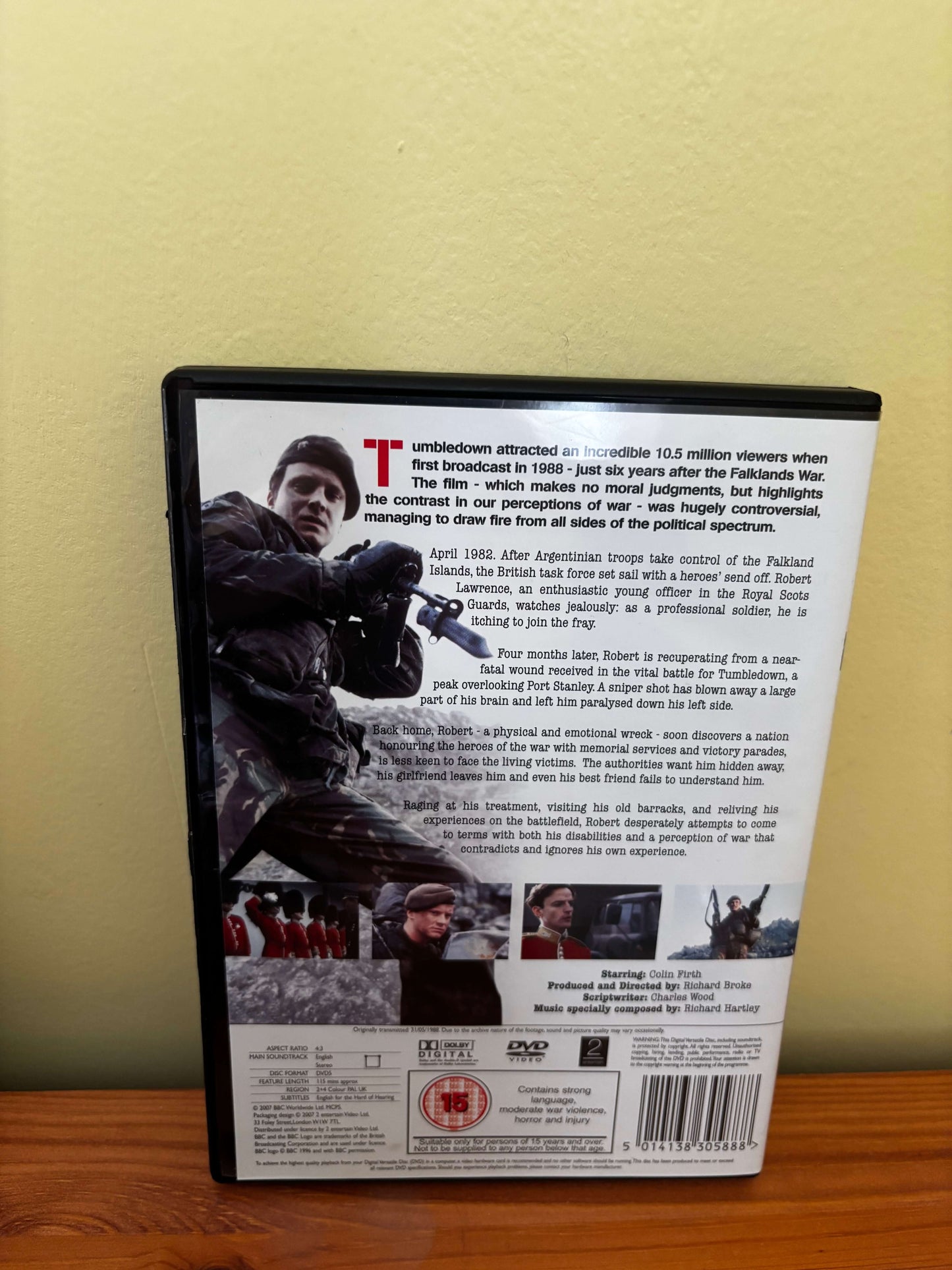 Tumbledown DVD BBC Colin Firth Region 2
