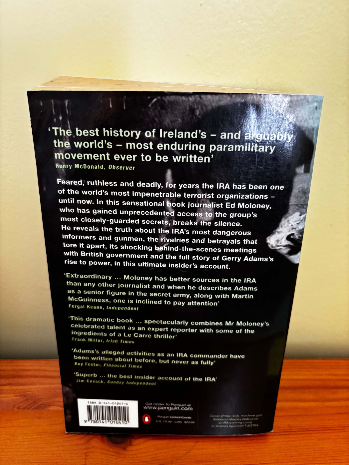 A Secret History of the IRA Book Ed Moloney Paperback