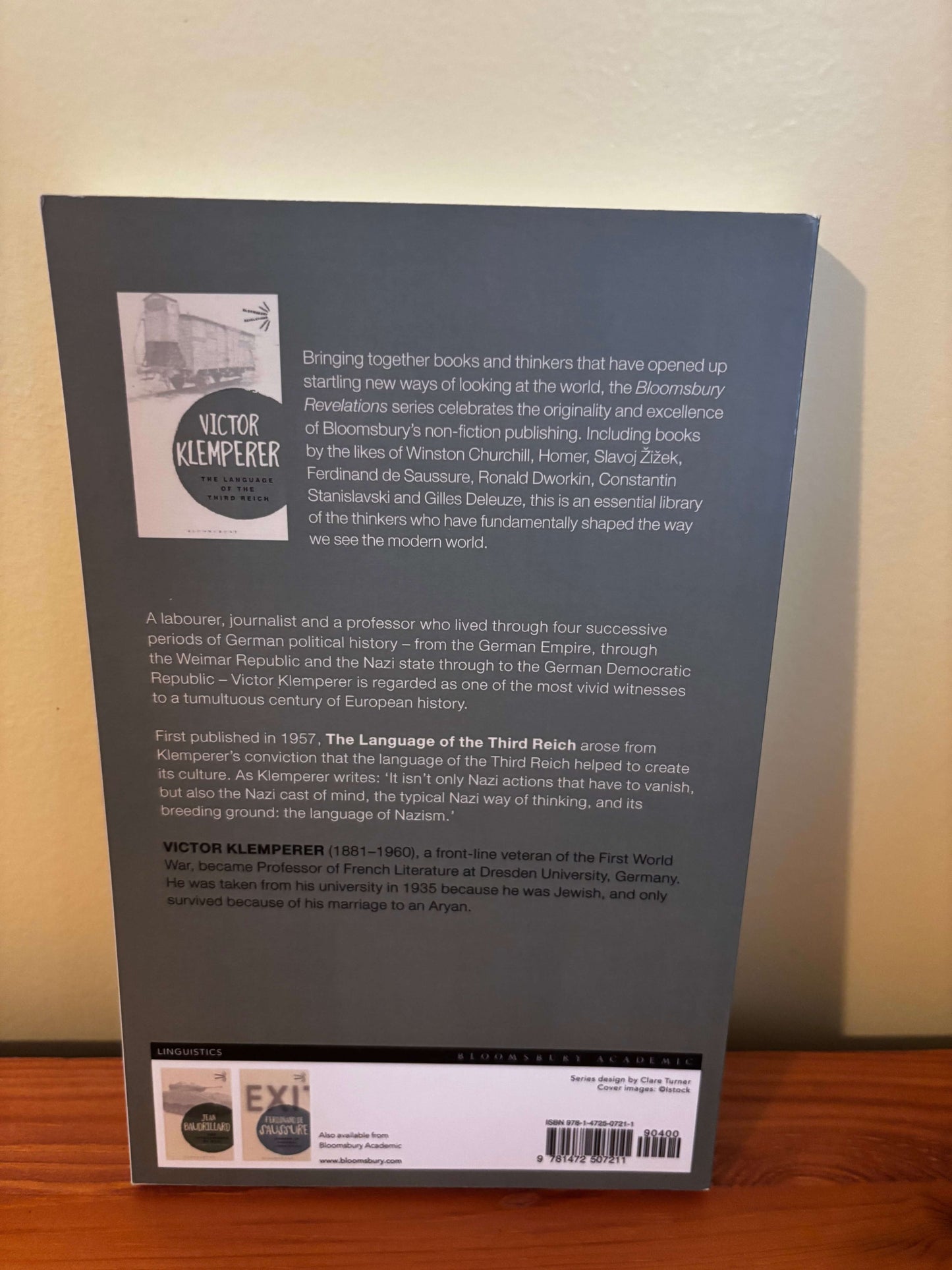 Explore the insights of the Language of the Third Reich LTI Lingua Tertii Imperii by Victor Klemperer at Bloomsbury.