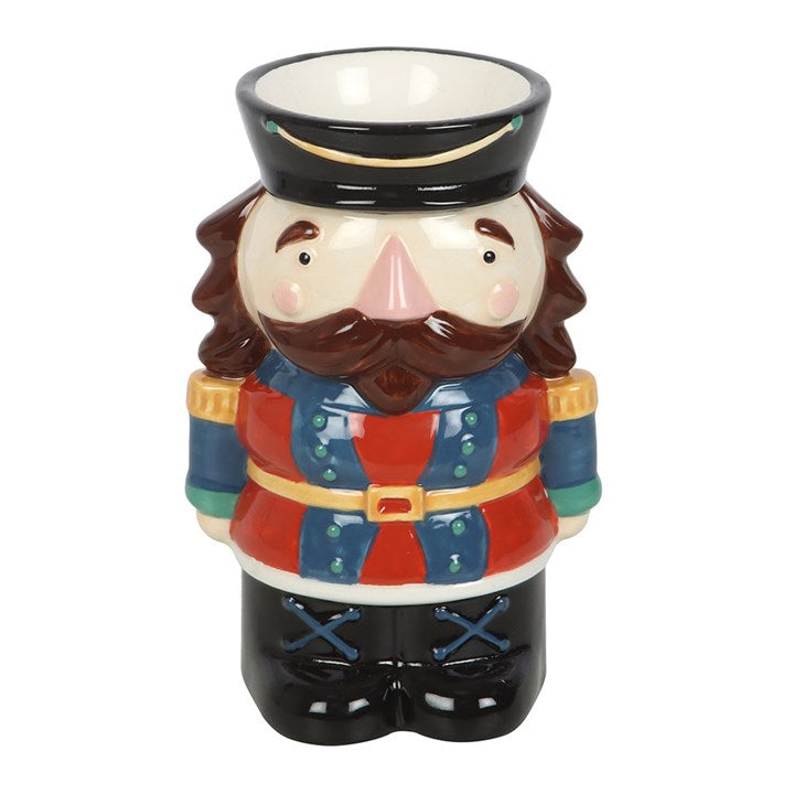 Nutcracker Shaped Oil Burner and Wax Warmer adds festive charm and warm scents to your home this Christmas.