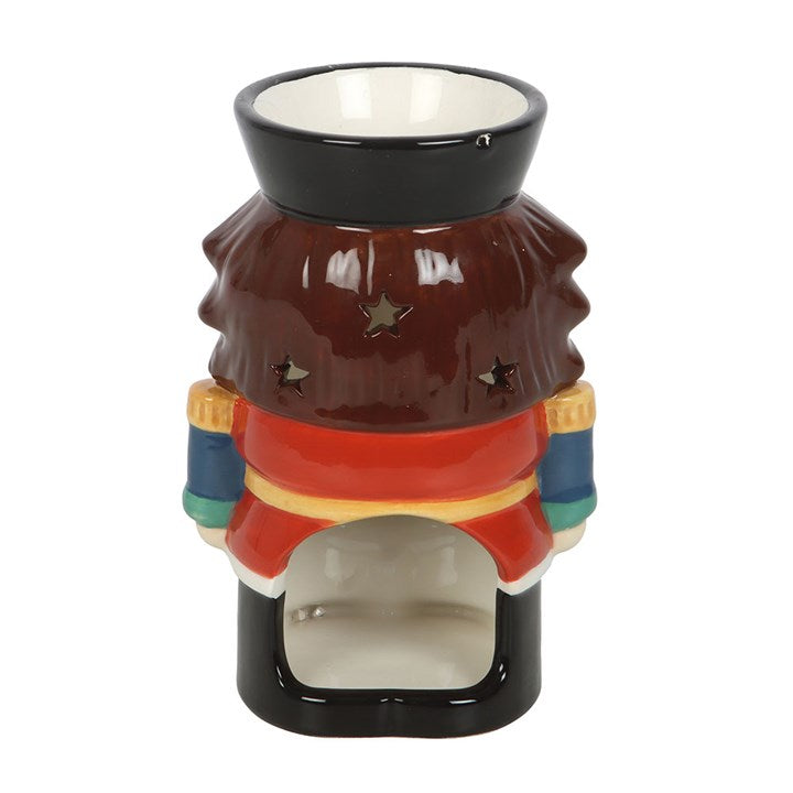 Nutcracker Shaped Oil Burner and Wax Warmer, perfect for festive scents and cosy winter nights. Ideal stocking filler.