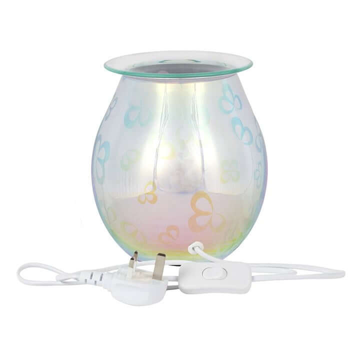 Colourful 3D Flower Petal Light Up Electric Oil Burner enhances any space with its beautiful illuminated design.