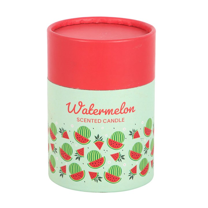 Brighten your space with the Watermelon Scented Candle, featuring a fruity design and wooden lid, perfect for gifting.
