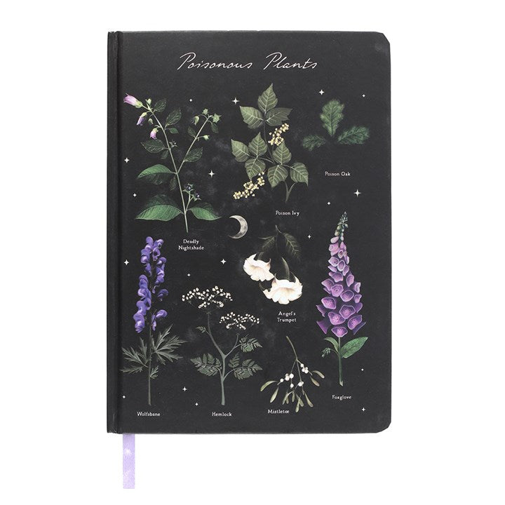 Poisonous Plants A5 Notebook features a beautiful design perfect for journaling and note-taking enthusiasts.