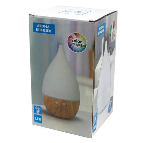 Milan Atomiser - USB - Colour Change in sleek design with LED light, perfect for creating a fragrant mist at home.