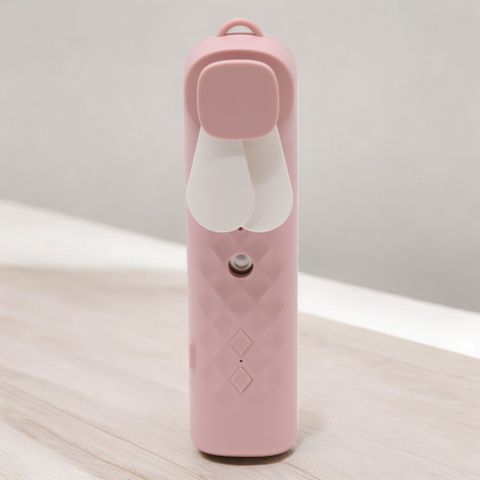Pink Nano Mist Face Fan offers on-the-go hydration with a refreshing mist, perfect for all-day comfort.