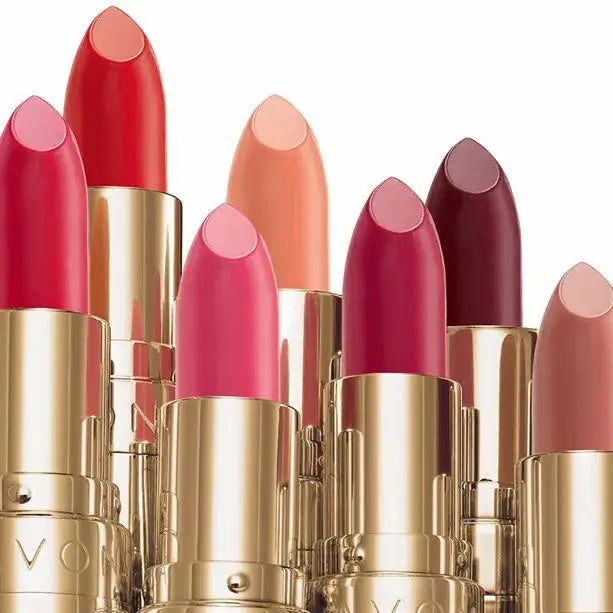 Avon Legend Creme Lipstick - Shade FIVE STAR collection of vibrant lipsticks in various shades