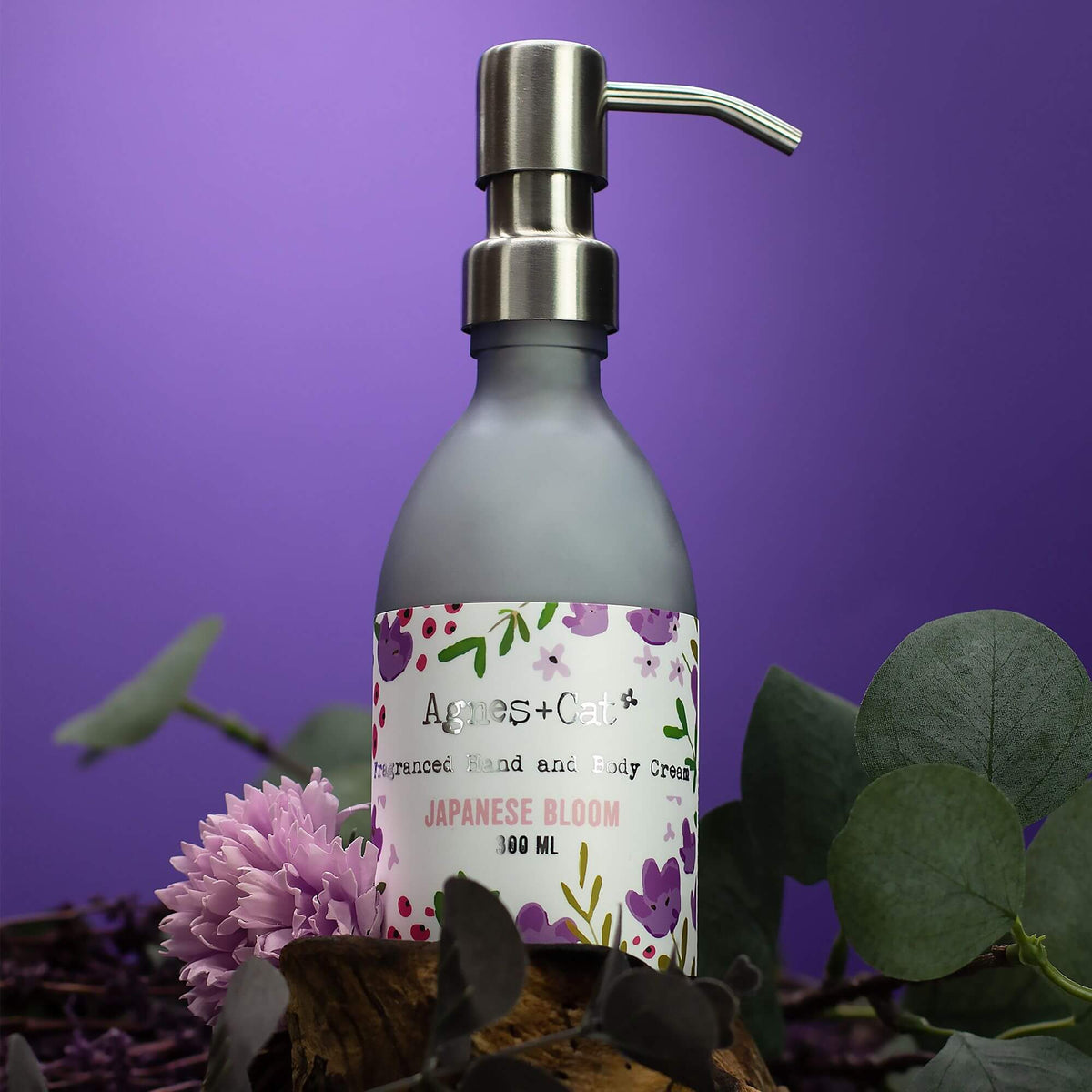 Agnes + Cat Japanese Bloom Hand & Body Cream 300ml