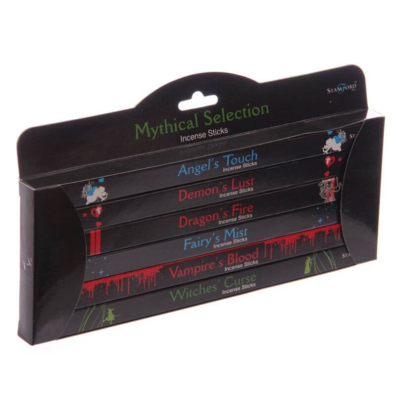 Stamford Black Incense Gift Set by Stamford — Mythical Selection boxed set of assorted incense sticks